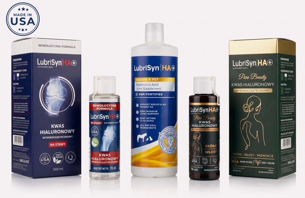 Rodzina produktów LubriSyn HA+