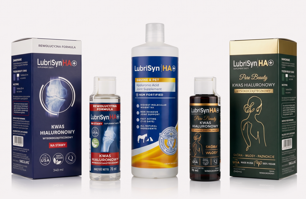 Rodzina produktów LubriSyn HA+